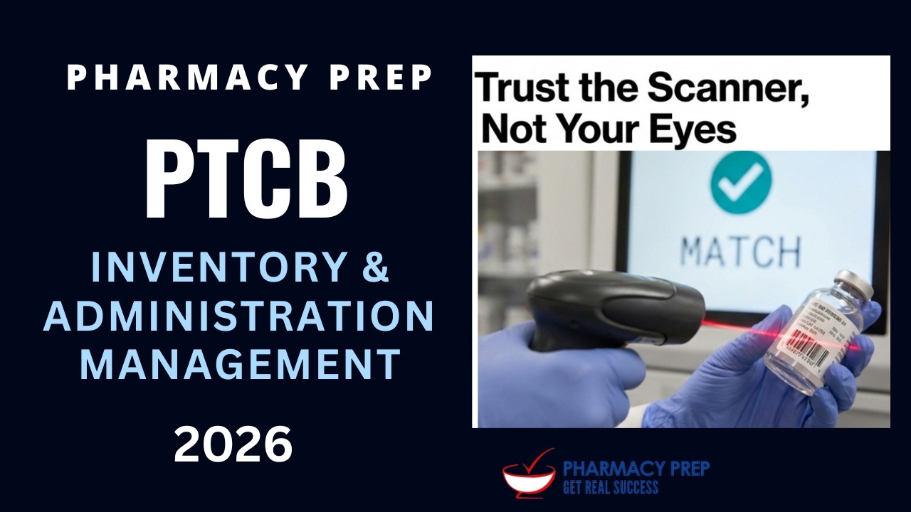 PTCB, PTCE Pharmacy Technician Certification Exam Inventory Management Question & Answers 2026