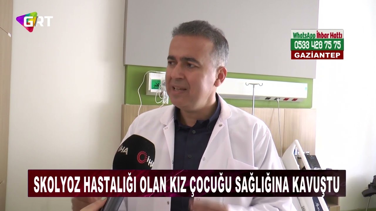 Gaziantep Şehir Hastanesi’nden Başarılı Skolyoz Operasyonu