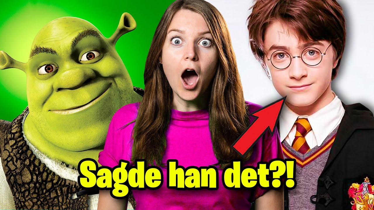 10 skuespillere der fandt på sine egne replikker!