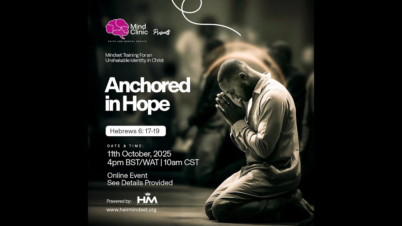 Are you feeling hopeless? time to get your hopes up!, Anchored in Hope , Virtual Mind Clinic