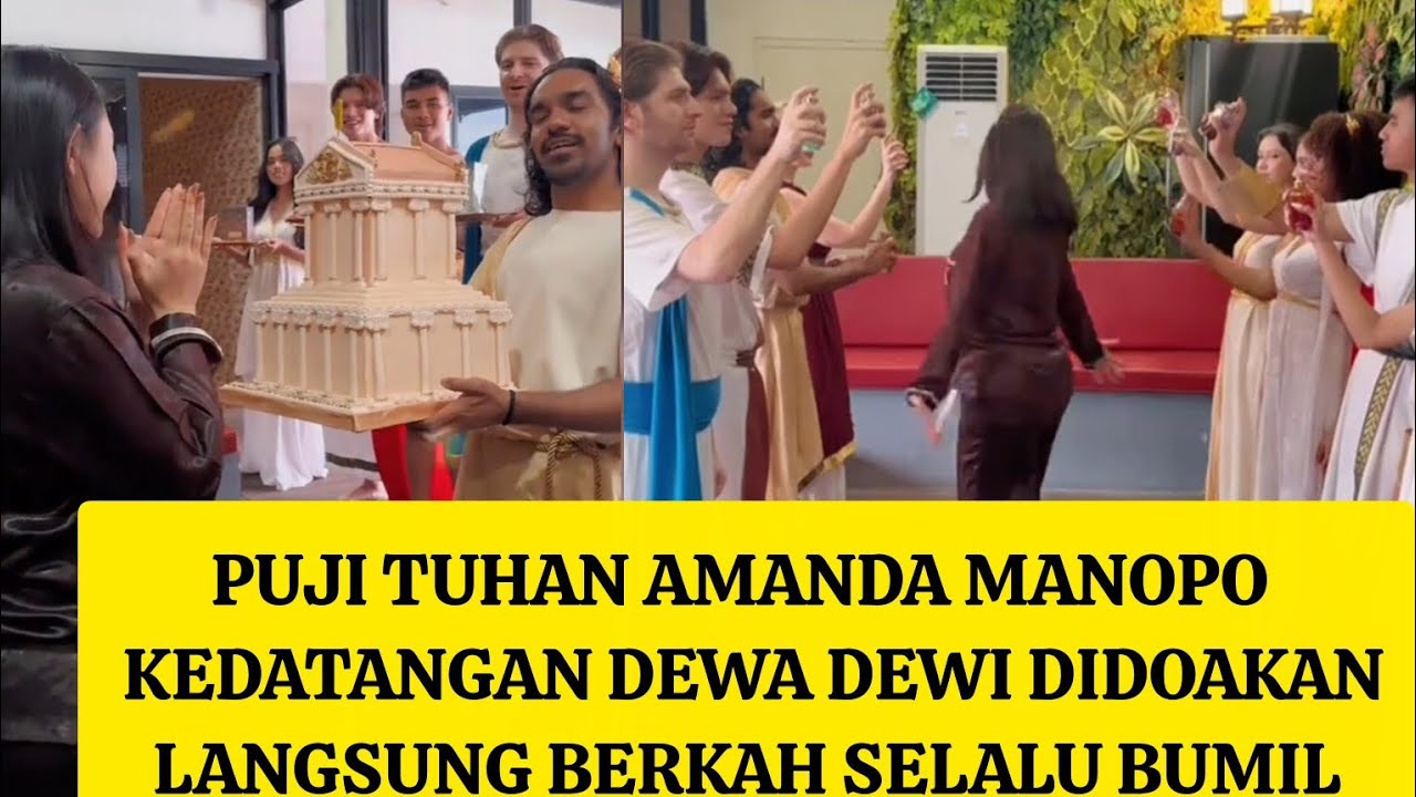 PUJI TUHAN AMANDA MANOPO KEDATANGAN DEWA DEWI DIDOAKAN LANGSUNG BERKAH SELALU BUMIL