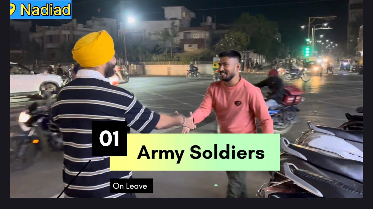 Army Man Jab Chuti Par Ate Hai To Kya Karte Hai. Fakir Faruksha M Vlog Nadiad.