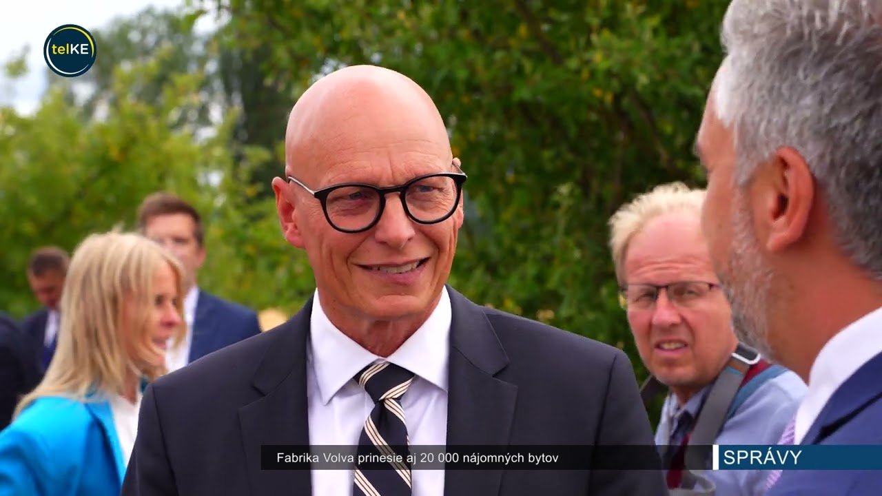 Fabrika Volva prinesie aj 20 000 nájomných bytov