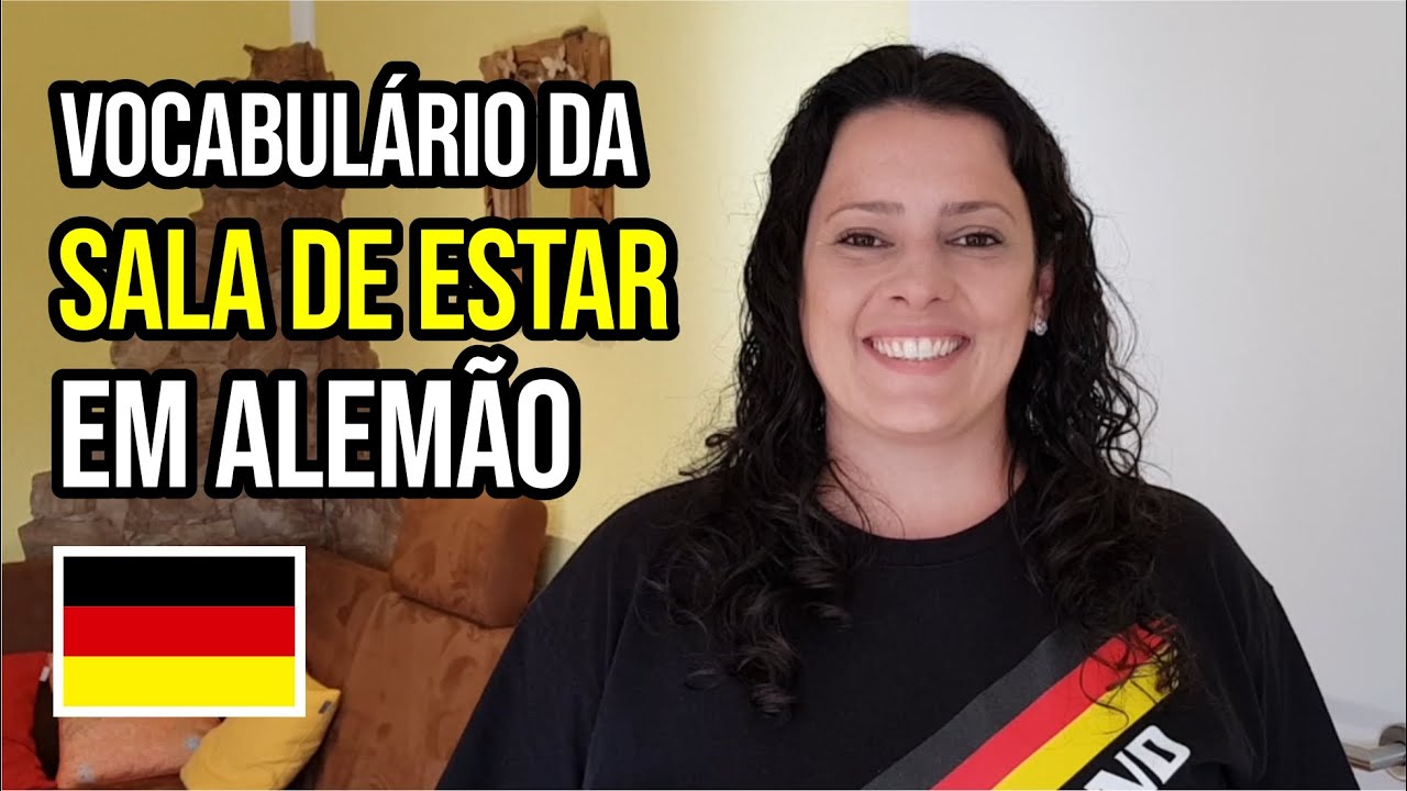 Vocabulário da SALA DE ESTAR em alemão