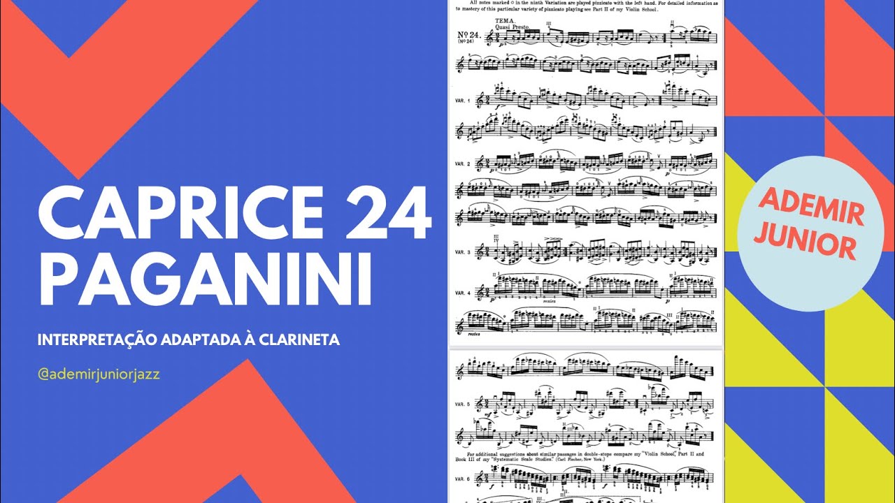 Caprice 24 | Paganini | Ademir Junior