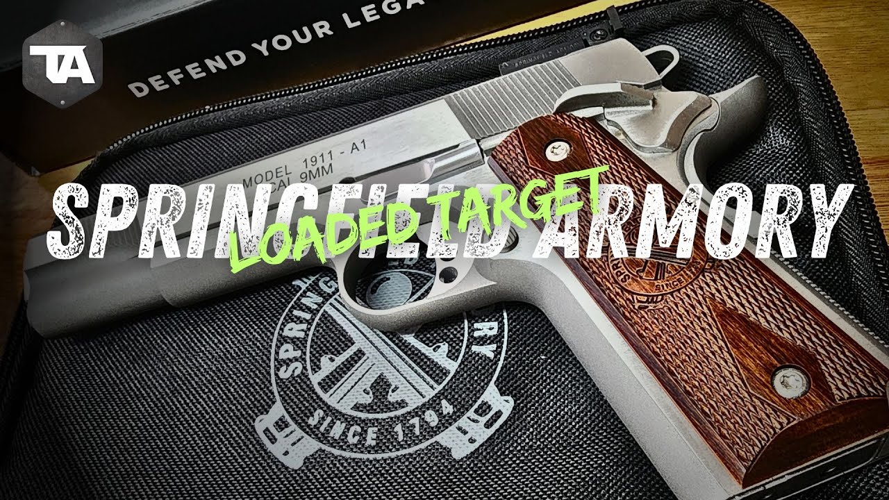Un unboxing m&aacute;s. &iquest;un unboxing m&aacute;s? Springfield Armory Loaded Target 1911 A1