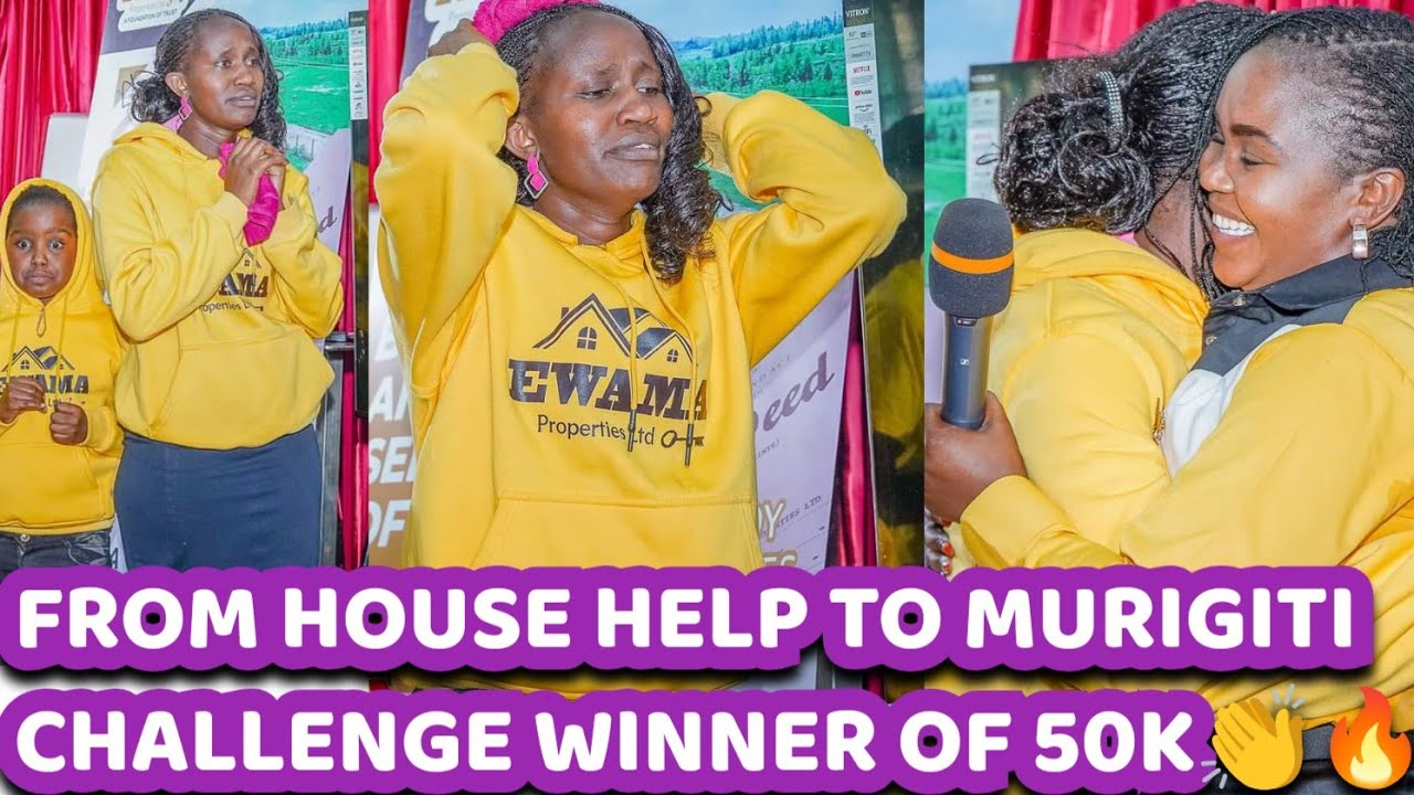Wow♥️Shiro wa GP Promotes Her House Manager thutha wa kûhotana Murigiti Challenge...