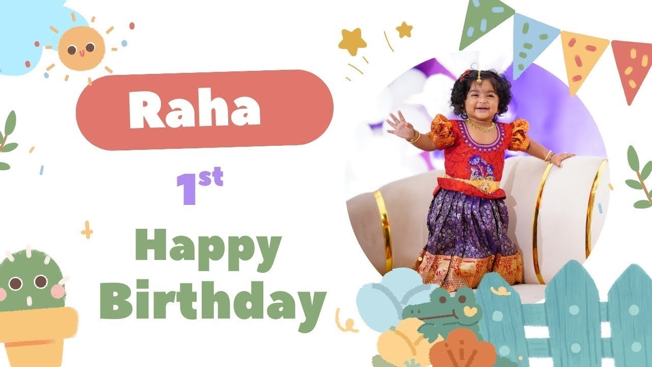 Raha 's 1st Birthday Celebration || Teaser || The Candy Crafts - Wedding Stories