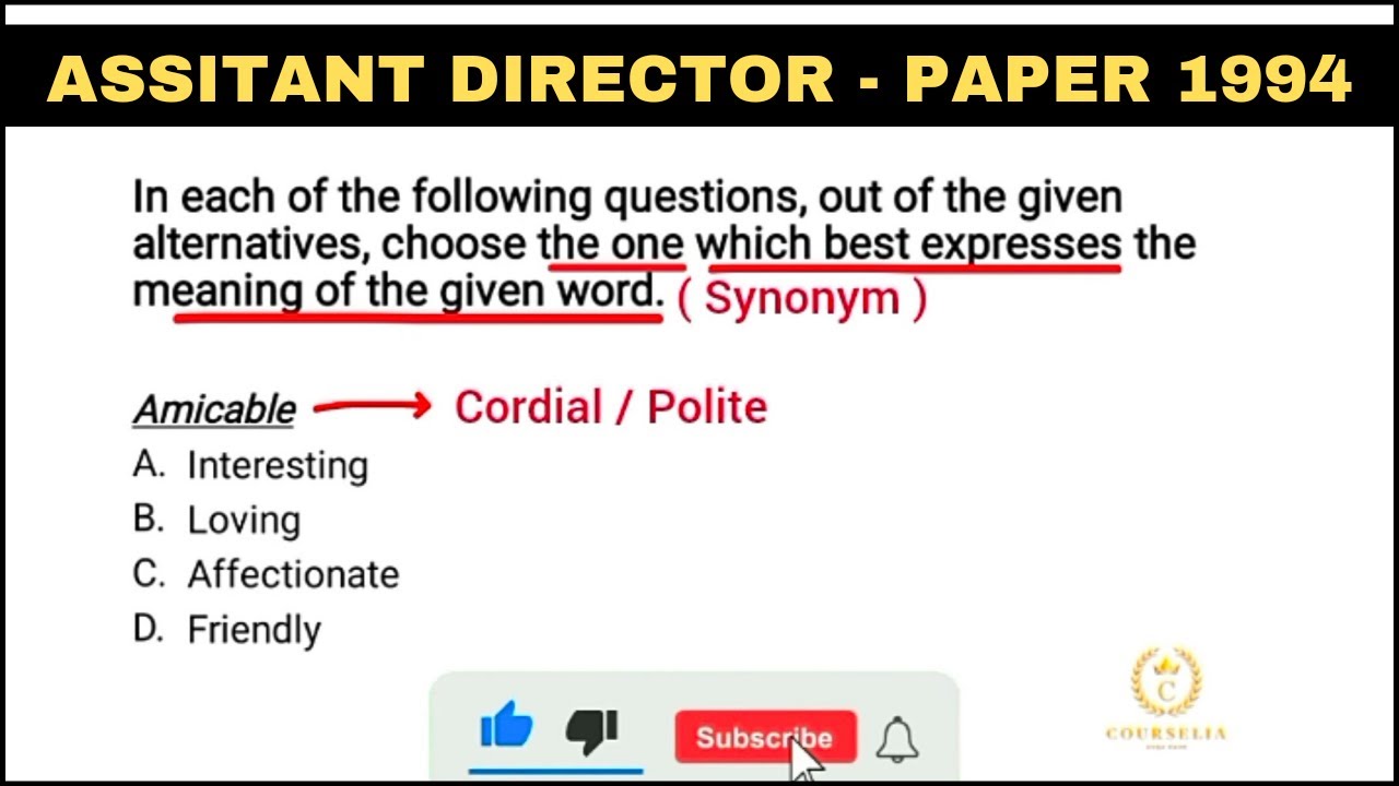 Assistant Director | Federal Government Organization | AD IB (BS-17) | FPSC |AD IB Past Paper | 1994