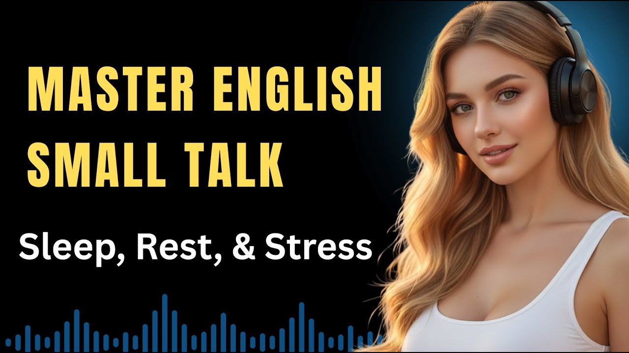 How to Talk About Sleep, Rest, & Stress | Build Your English Confidence