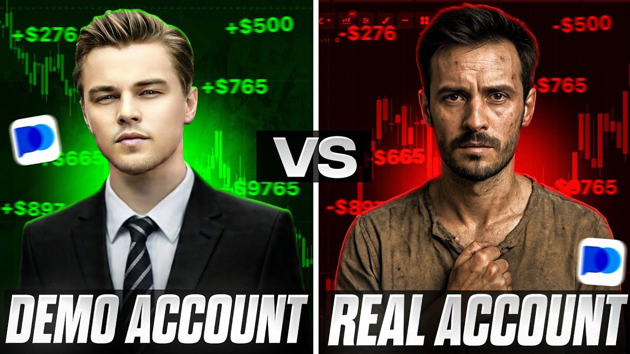 Demo Account VS Real Account  | SVM Binary Trading | Pocket Option