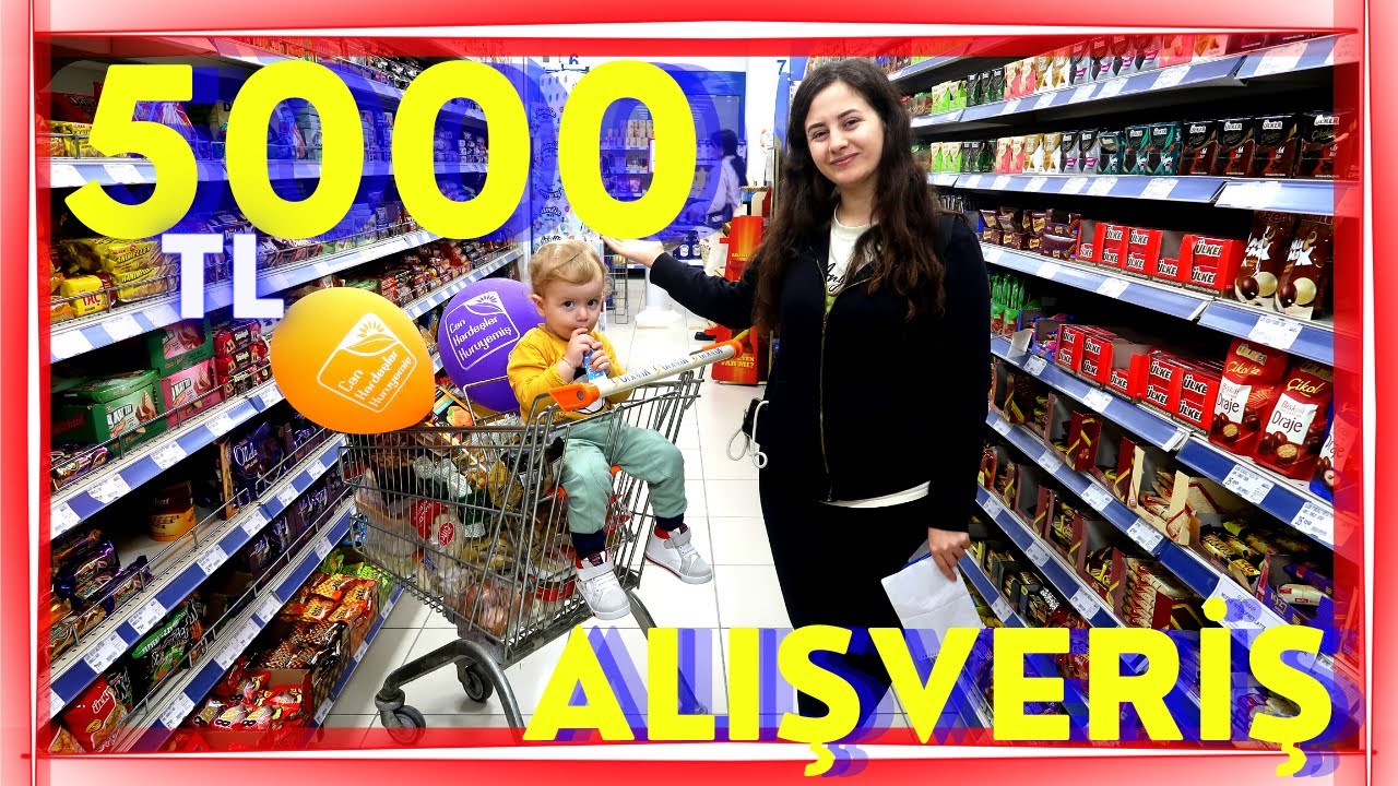 5000TL'lik Alışveriş💲En Eğlenceli Alışveriş Vlog🤭 Gürmar/Migros/E-Bebek🛒Market Güncel Fiyatlar 2023❗