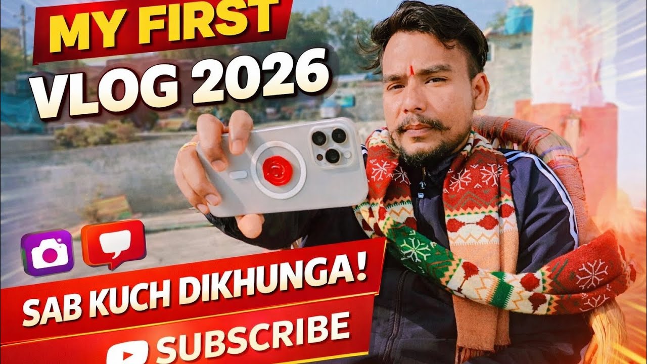 My first Vlog 2026 Singr Sahil Bohat ♥️ 