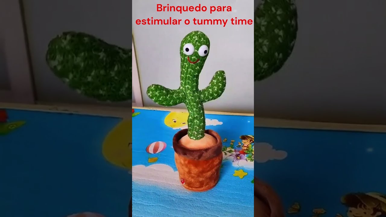Incrível brinquedo para tummy time! 