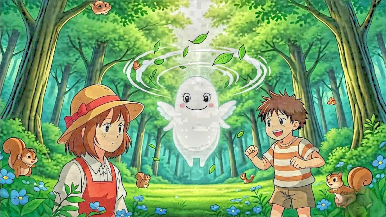 🔥 When the Wind Stopped… A Magical Story That Will Touch Your Heart | Ghibli Style-Magical Story –💦