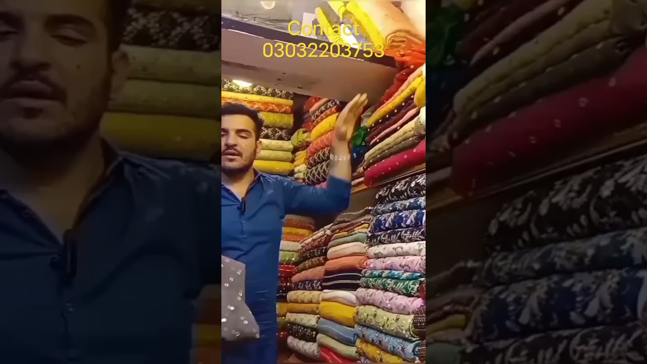 Rabi centre Tariq road Karachi| unstitched fancy dress sale