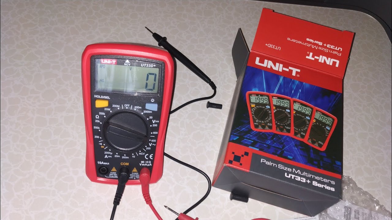 Multimetru digital Uni-T UT33 plus