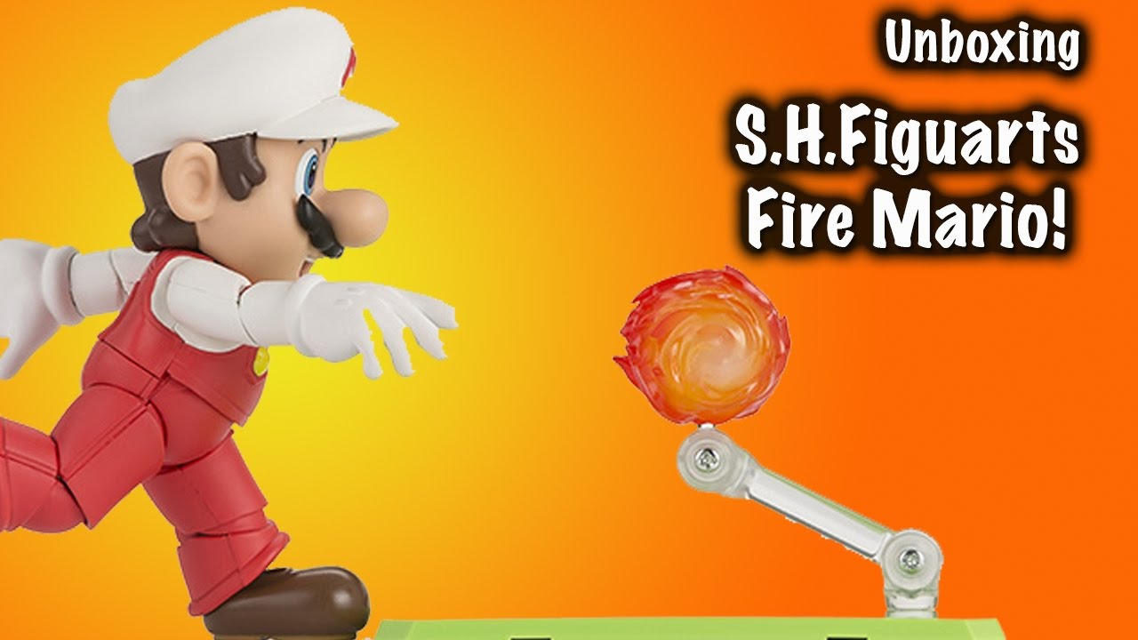 Fire Mario S.H. Figuarts - Unboxing