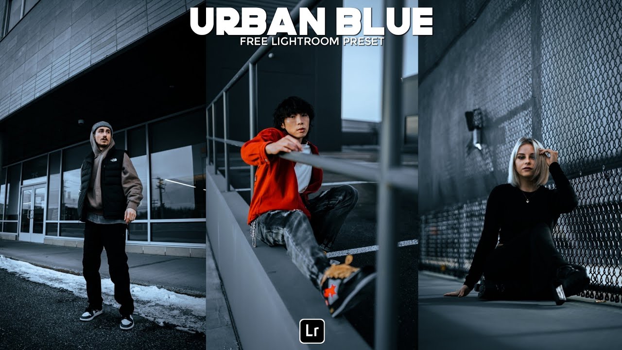 Urban Blue Preset | Lightroom Mobile Preset Free DNG | lightroom tutorial | lightroom preset