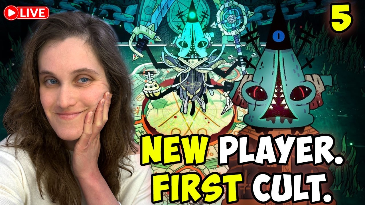 Exploring Anchordeep!⏐ First Time Playing Cult of the Lamb ⏐ Livestream #5