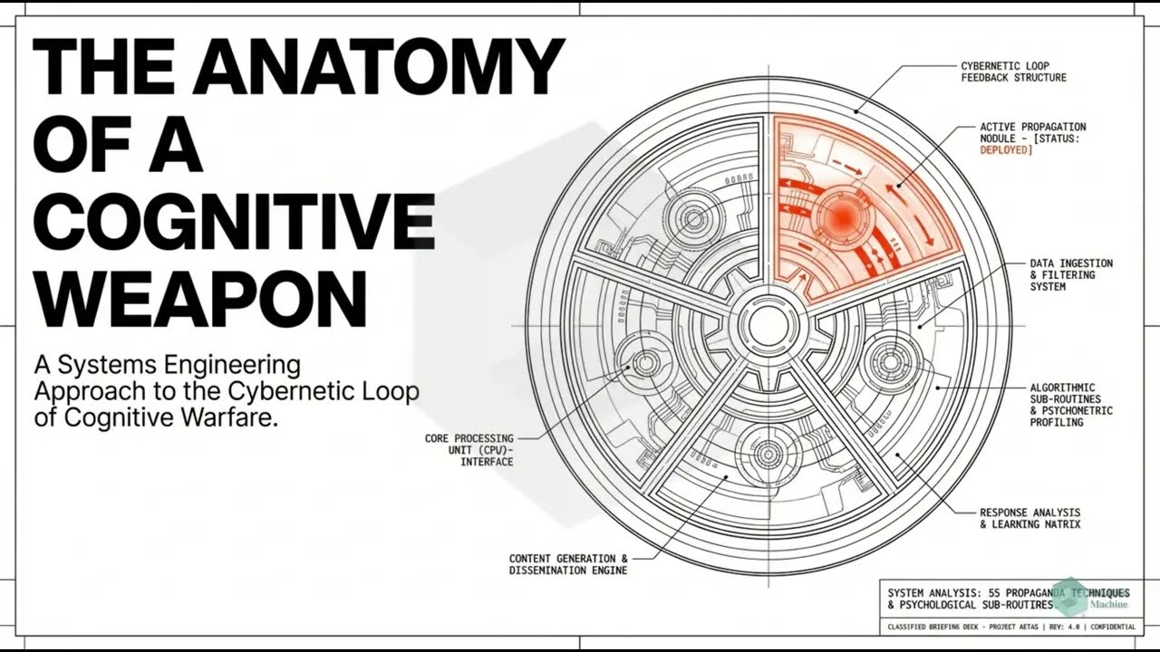 The Cybernetic Loop of Cognitive Warfare