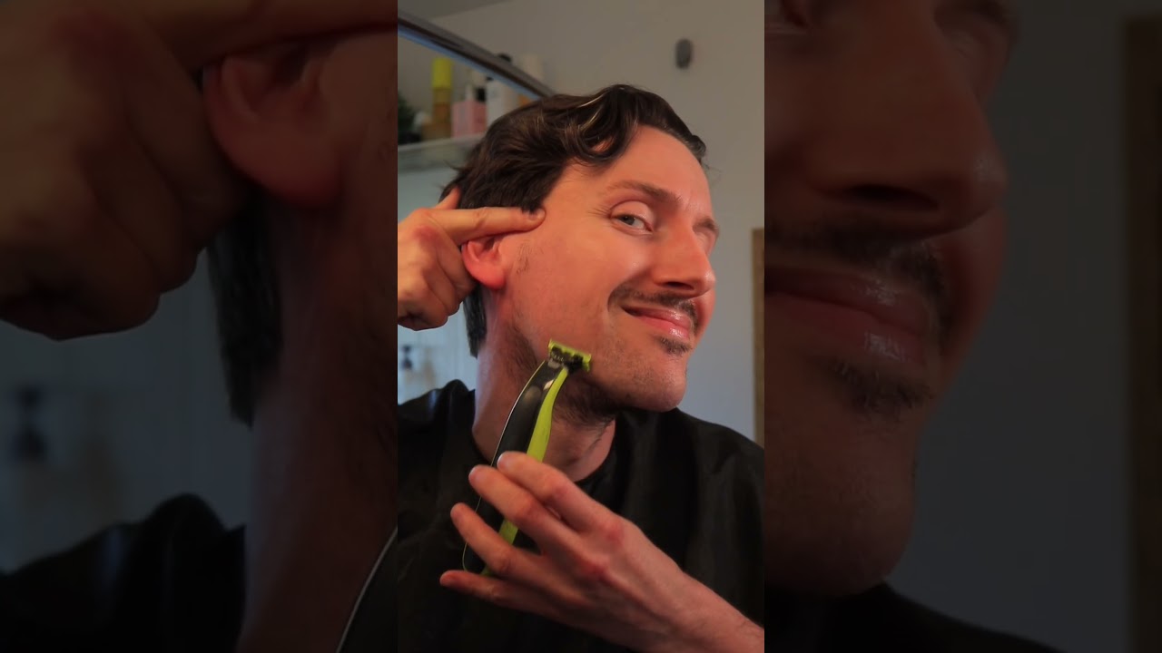 Shaving with the Philips OneBlade & Gillette ProGlide Razor