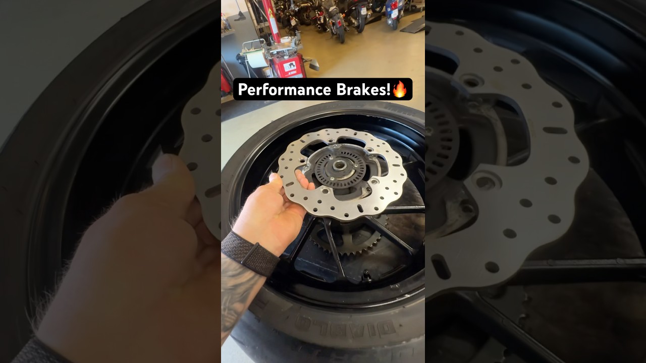 MT07 Performance Brake Disc & Pads!