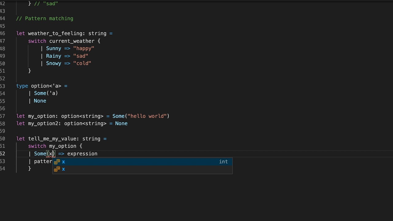 Functional Programming 4 - If Statements, Pattern Matching, and Exhaustiveness (in Rescript)