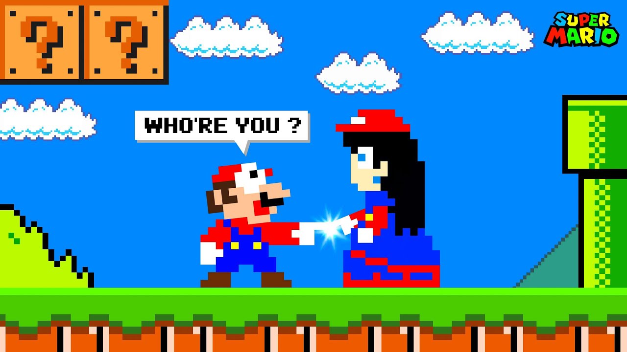 Super Mario Bros., но все персонажи могут подделывать Марио | Часть 2