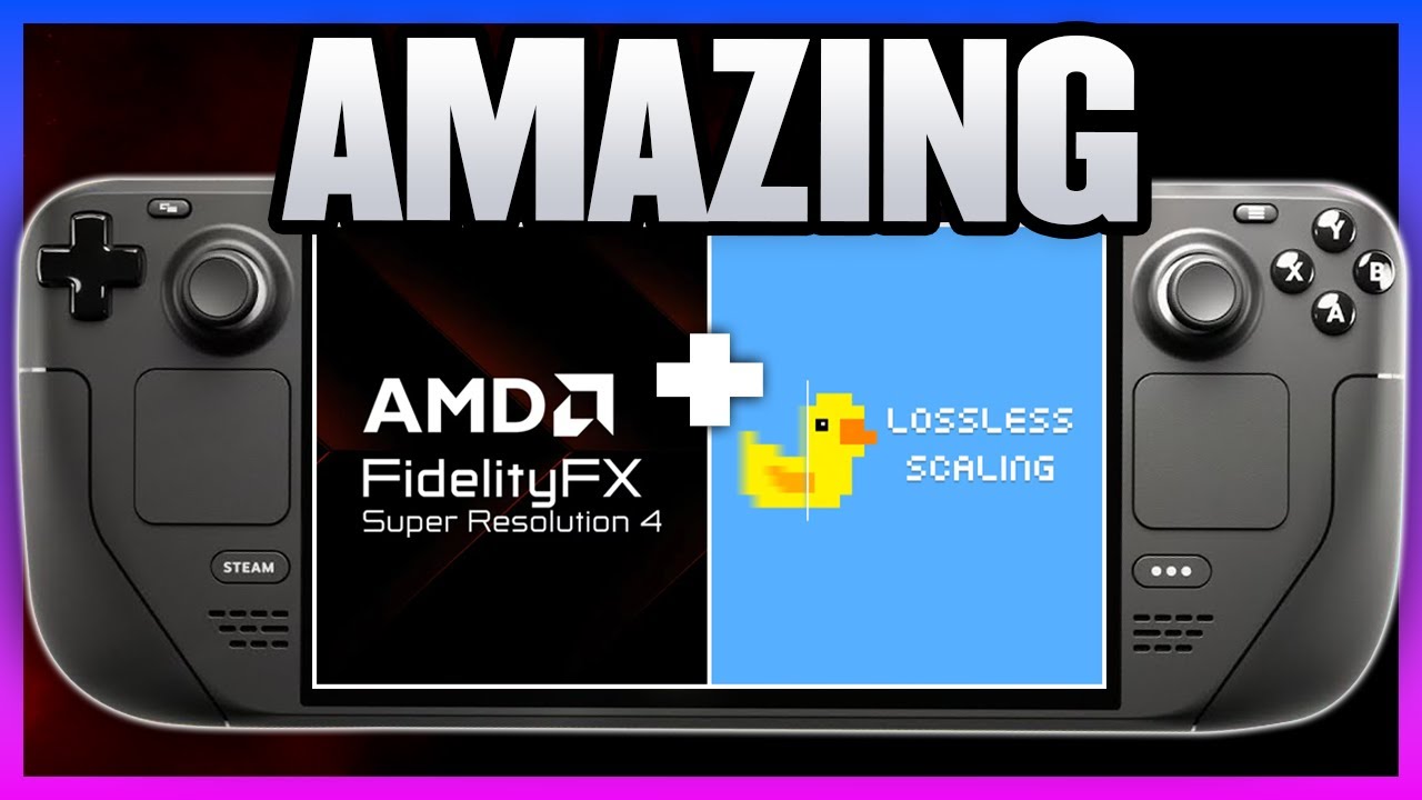 Технология FSR4 Plus Lossless Scaling просто ПОТРЯСАЮЩАЯ на Steam Deck! (Простое руководство по н...