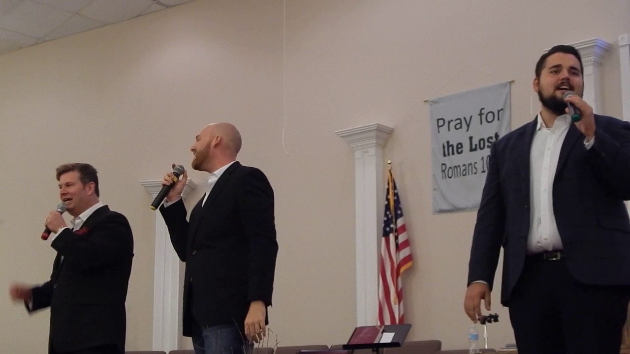 Jim Brady Trio sings  Because He Lives