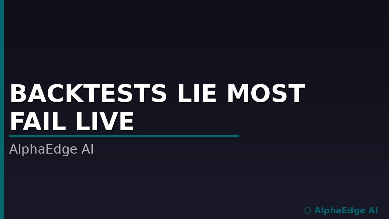 The Backtest Trap: Why Most Algo Systems Fail