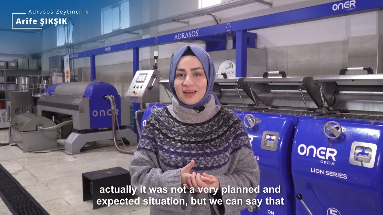 Oner Group: Adrasos Zeytincilik / Olive Oil Processing Technologies