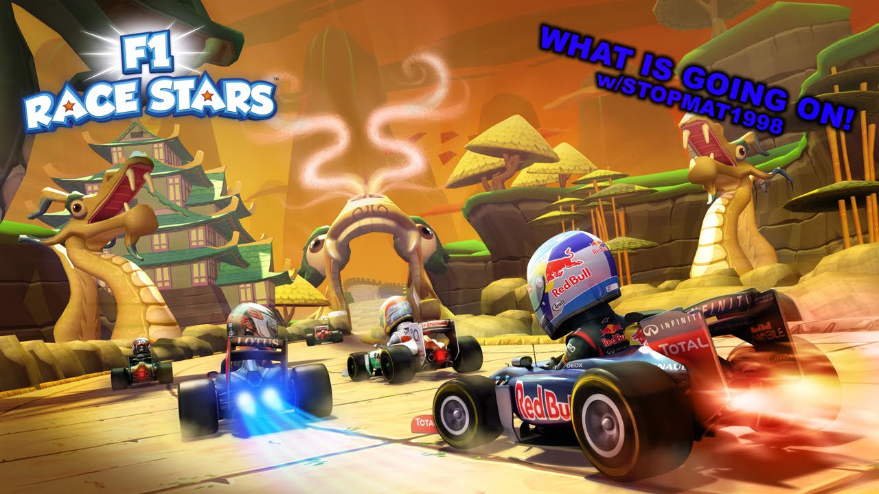 F1 Race Stars Funny Moments | WHAT IS GOING ON! (w/Stopmat1998)