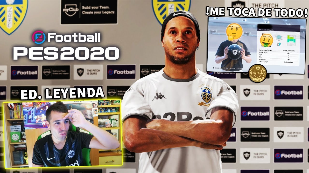 ME TOCA de TODO en la ED. LEYENDA (Ronaldinho)!! PES 2020 MyClub