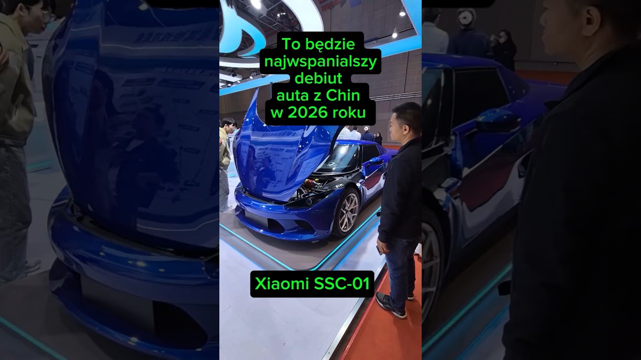 To będzie najwspanialszy debiut chińskiego auta w 2026r w Europie. Xiaomi SC01 zmieni postrzeganie