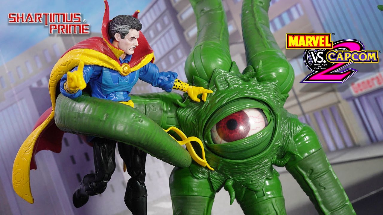 Обзор фигурки Marvel Legends Shuma-Gorath Gargantos Deluxe GamerVerse Marvel Vs Capcom