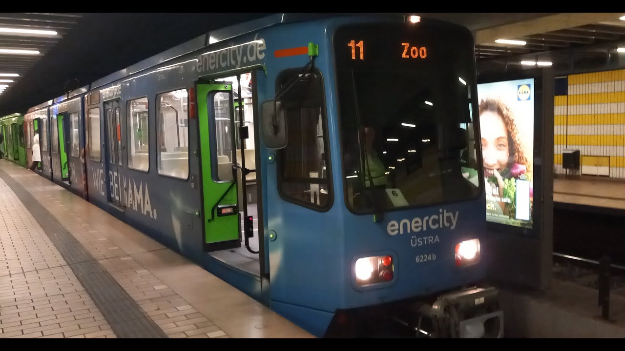 Riding 3 statioins on a TW 6000 Tram.