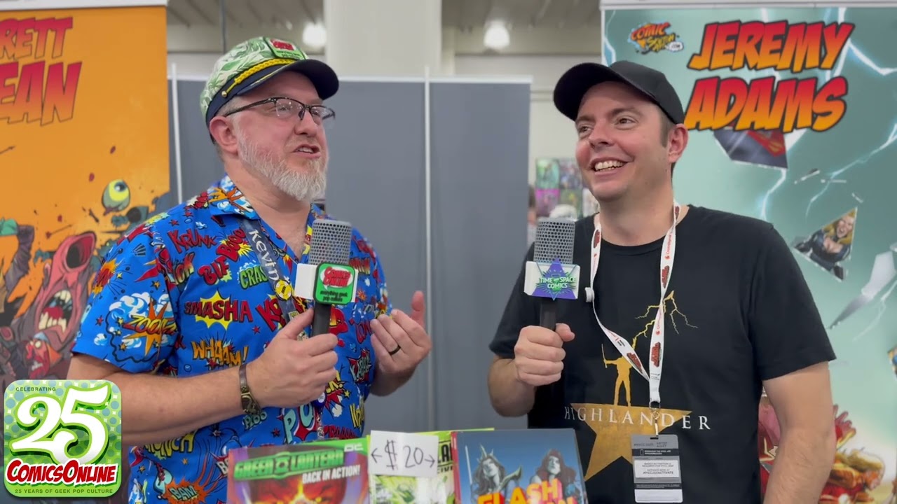 NYCC 2025 - Jeremy Adams talks Batman: Knightfall and all his comics! DC KO tie-ins!
