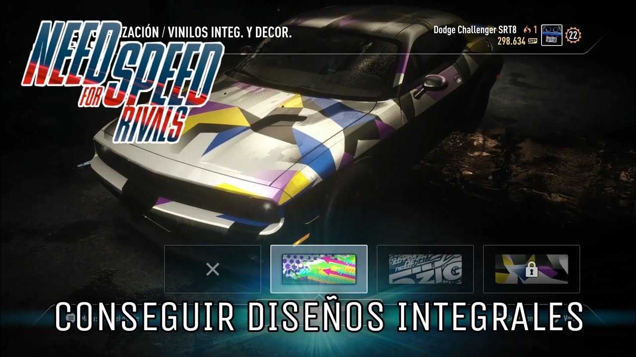 Como conseguir todos los diseños / NFS RIVALS