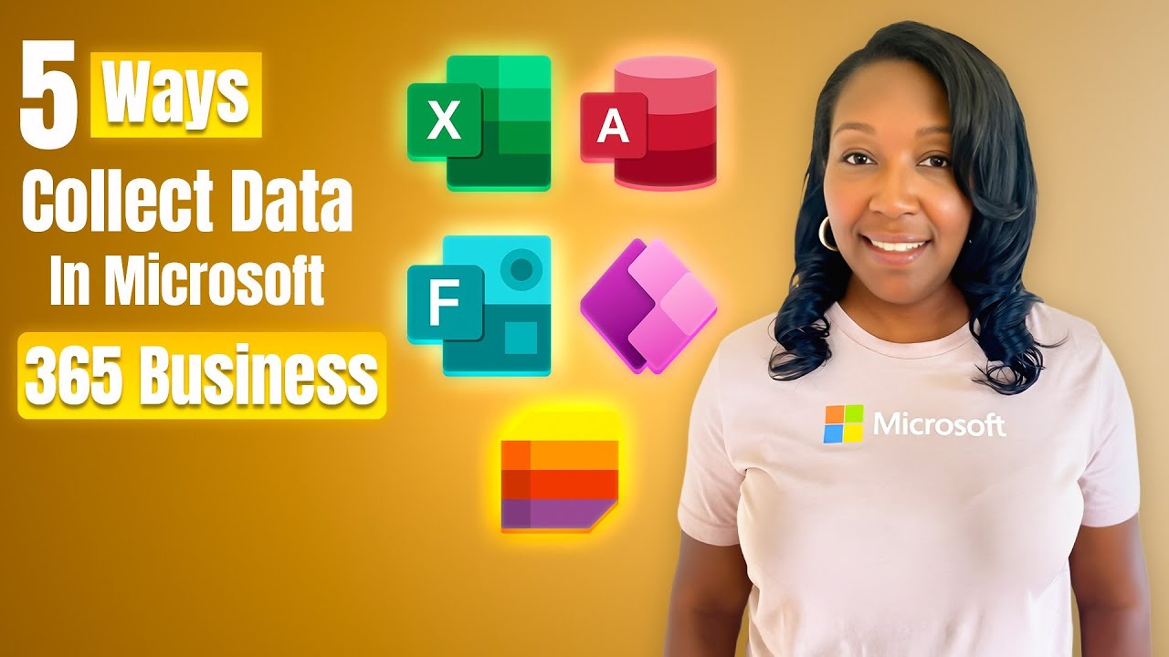 5 Ways to Collect Data in Microsoft 365 Business #microsoft365 #excel #powerapps #microsoftforms