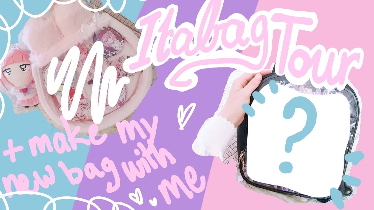 ITABAG TOUR & making my new bag! DIY Insert tutorial (?) kinda