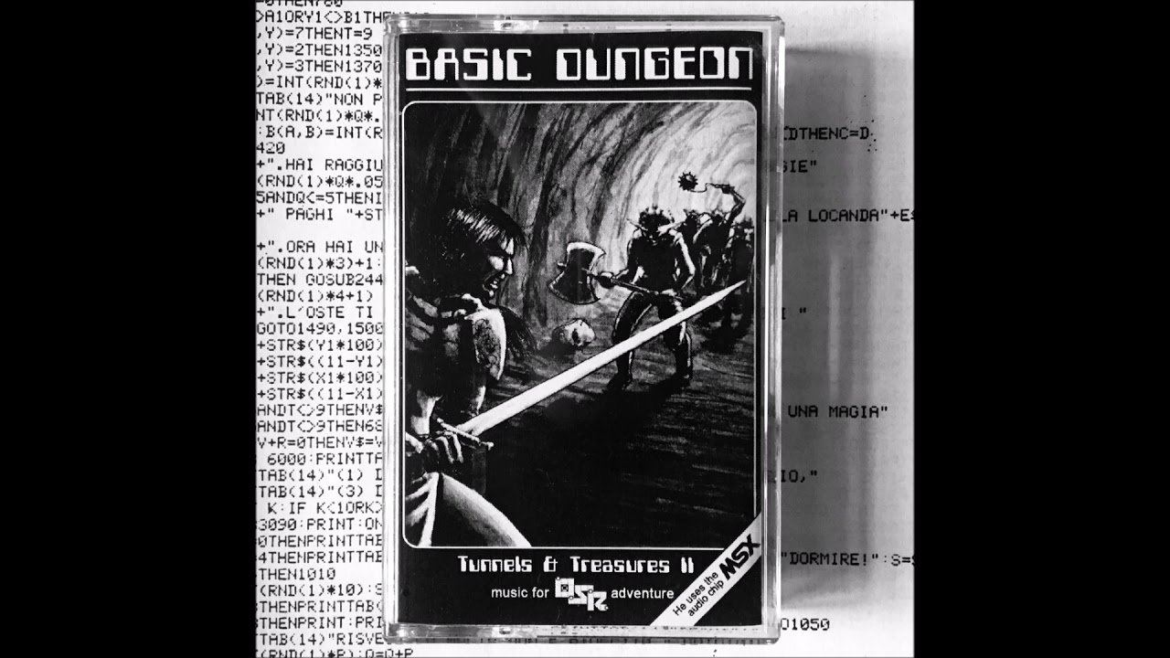 Basic Dungeon - Tunnels & Treasures II &dagger; HDK 13 (2018) (Dungeons & Dragons Inspired, Chiptune Synth)