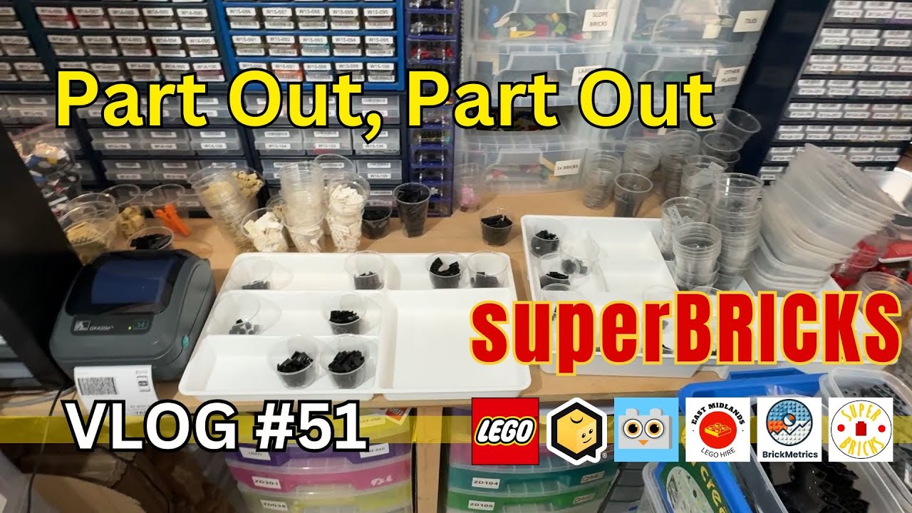 Parting out new sets to add to the store - VLOG51 UK Bricklink seller