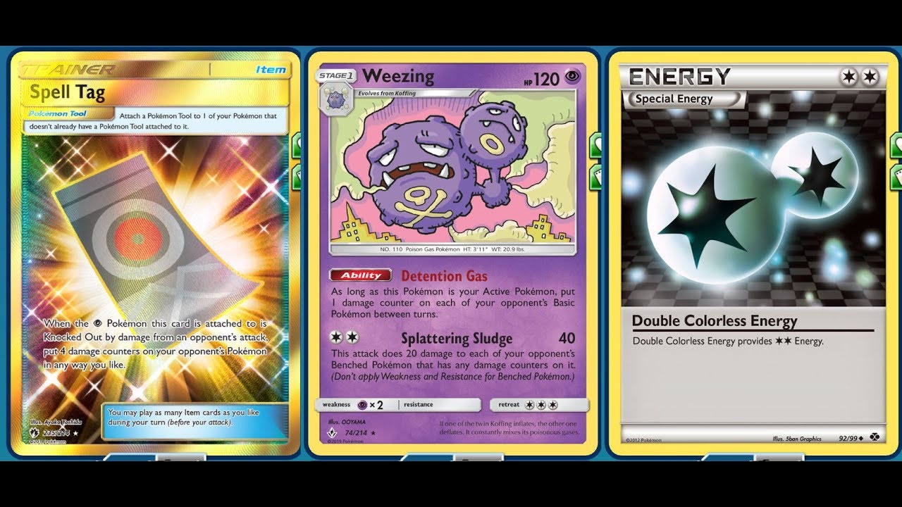 Multi-Kill WEEZING DECK From Unbroken Bonds, Completely WIPE The BENCH