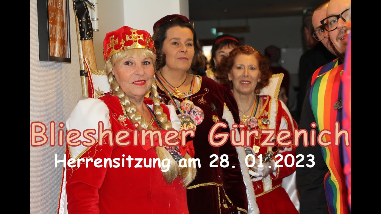 NIKOVIDEO BLIESHEIM Herrensitzung 28  Jan  2023 AHAfoto