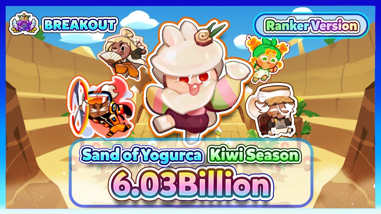 [Breakout] RNG in Sand of Yogurca - Kiwi Season | Update Combi & FullRun | 6.03Billion
