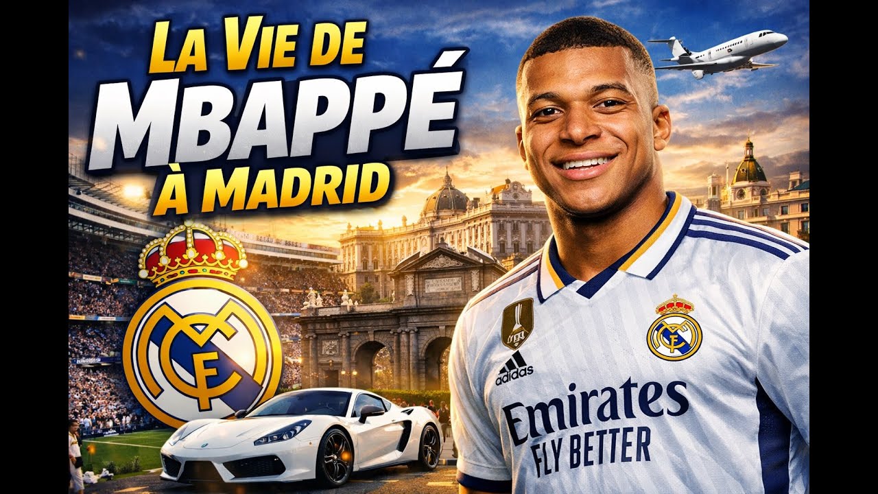 La Vie de Mbappé à Madrid