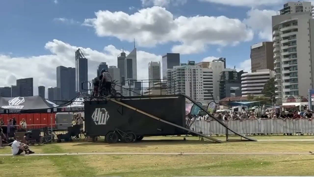 Australia Day 2026 l Celebrations l BMX Stunts l Hardwired l Perth WA Australia @visitperth 