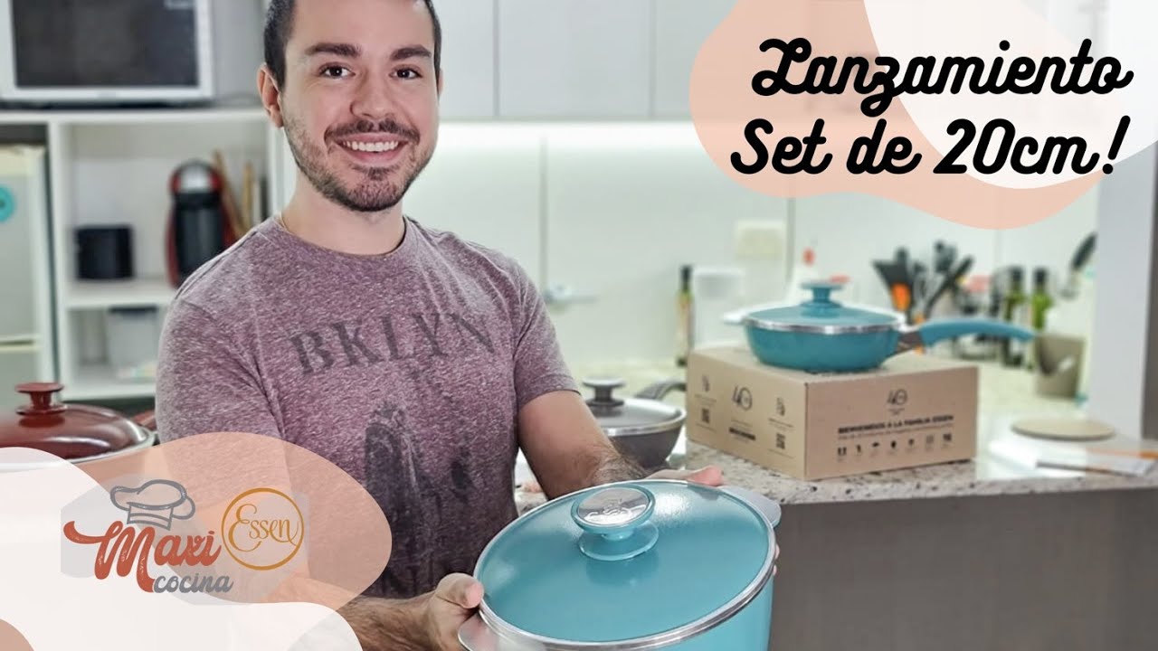 Cacerola y Sarten de 20cm Essen - Aqua y Terra